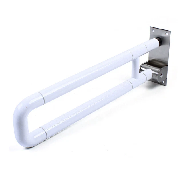 Foldable Toilet Grab Bar Bathroom Anti-slip Rail Aid Handle For Elders Disabled 3