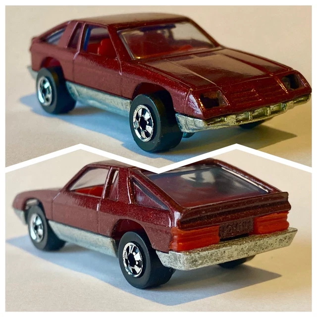 Hot Wheels Indien ""MAROON"" 1982 Dodge Omni 024 Mega selten & neuwertig **SIEHE VIDEO**