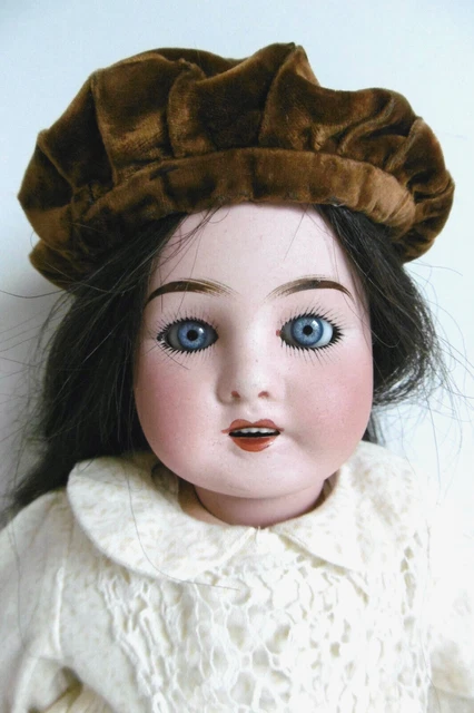 POUPÉE ANCIENNE DEP, tête en biscuit Taille 12 oreilles percées EUR 150,00 - FR