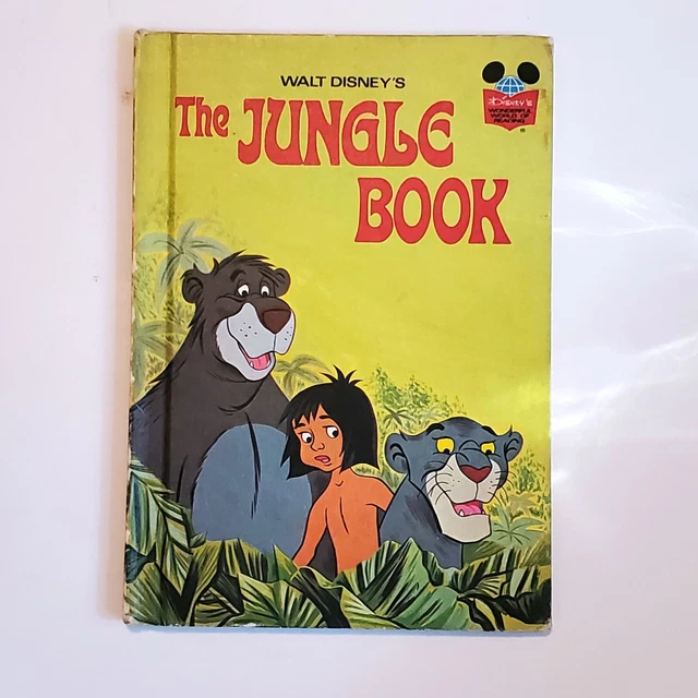 Walt Disney's the Jungle Book by Rudyard Kipling (1974, Hardcover)