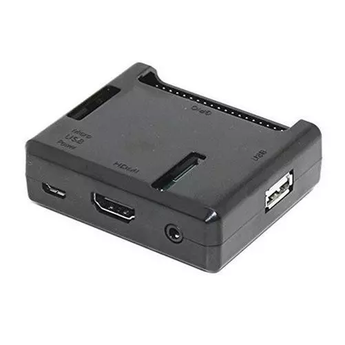 Raspberry Pi Model A+ Case / Box - High Quality Black Case Cover for Model A+