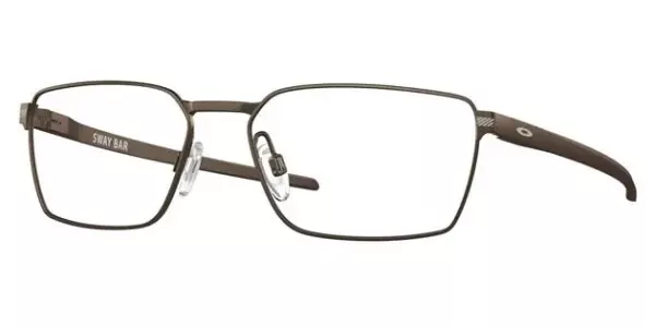 Oakley OX 5073 507302 52mm Sway Bar Pewter Brown Unisex Eyeglasses