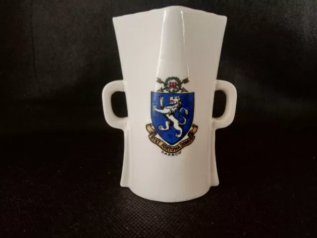 Goss Crested China - HARROW Crest - Irish Drinking Cup - Goss.