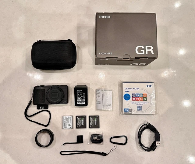Ricoh GR III 24.2 MP Digital Camera - Black (Body Only) 2