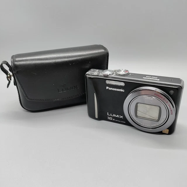 Panasonic Lumix DMC-ZS8 14.1MP Compact Digital Camera Black Tested