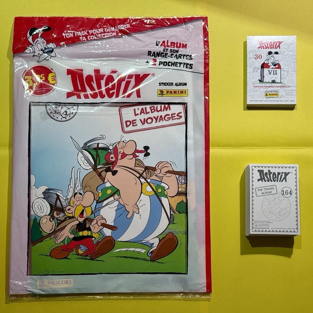 Stickers Asterix Collection Boîte De 36 Pochettes Panini Astérix - Stickers Et Cartes Collection L'Album De Voyages Pochettes Collection Astérix Stickers Asterix Collection Boîte De 36 Pochettes Panini Astérix - Stickers Et Cartes Collection L'Album De Voyages Pochettes Collection Astérix