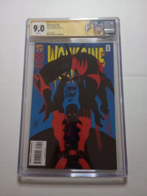 Wolverine #88 (1994 Marvel) Cgc 9.0 Vf/Nm Deluxe Signed By Larry Hama