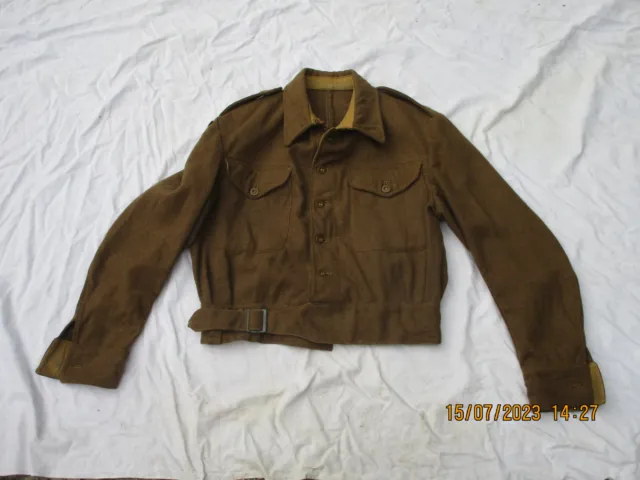 Blouse Battle Dress,1940 Pattern,ALBION LTD 1945,Size: 15,Royal Marines Commando