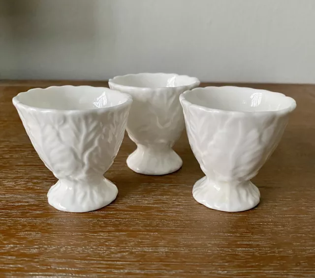 Vintage Coalport Countryware Bone China Egg Cup Set of 3