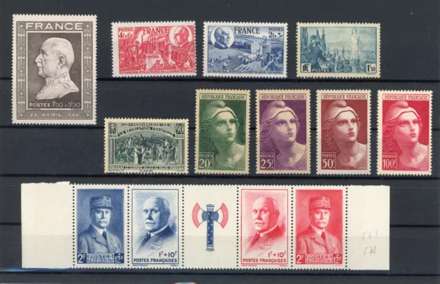 [G154] France good lot of stamps very fine MNH