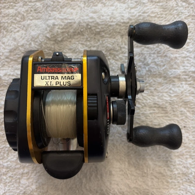 ABU AMBASSADEUR ULTRA Mag XL Plus Baitcast Fishing Reel Levelwind