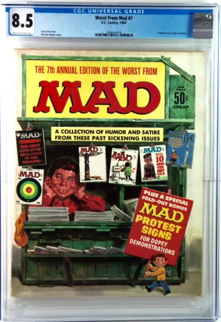 Worst From Mad #7 – 1964 EC Publications – Magazine CGC 8.5 – Alfred E. Neuman