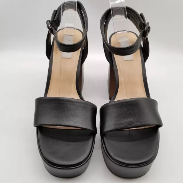 Steven by Steve Madden Women Paysin Block Heel Platform Sandals Size 10 Black 2