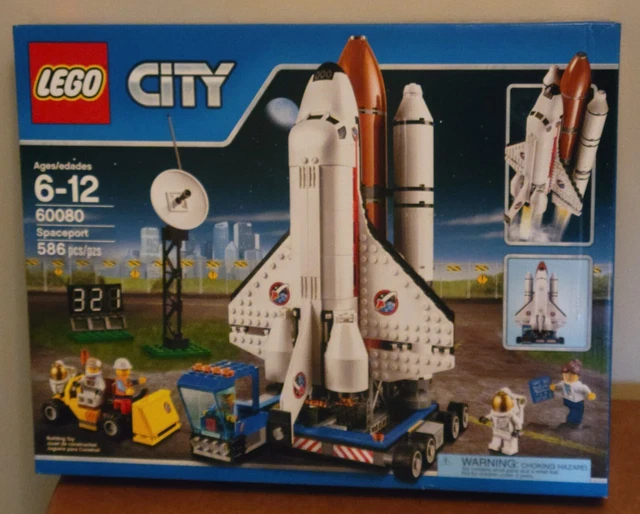 MIB NEW LEGO 60080 City Spaceport SEALED Box Retired Astronaut Space Shuttle Fig MIB NEW LEGO 60080 City Spaceport SEALED Box Retired Astronaut Space Shuttle Fig