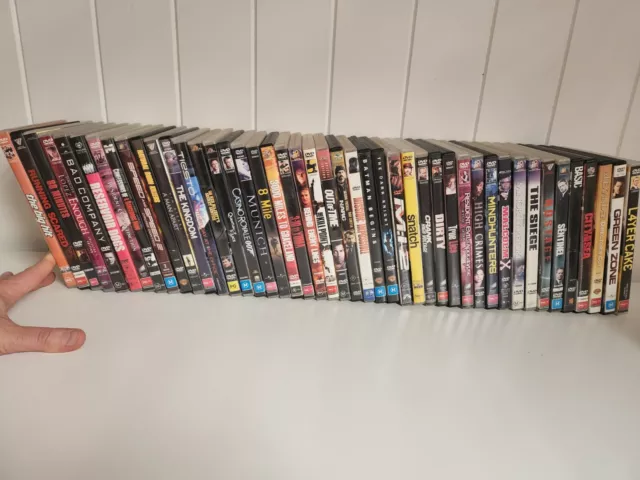 Used single movie DVDs - 45. Multi buy discount