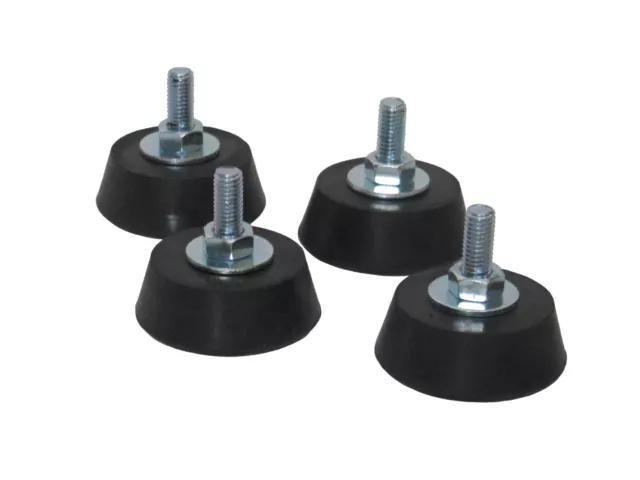 Rubber Mounting Feet for 3-10HP North America Rotary Phase Converters Set of 4