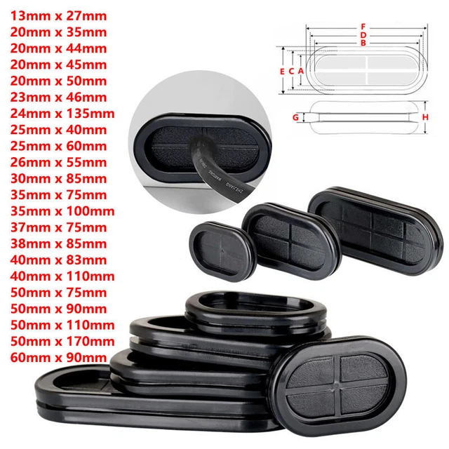 Produktbild von KFZ Gummi-Verschlussstopfen – 7-50 Mm, Karosseriestopfen, Blindstopfen, Gummistopfen, Schwarz