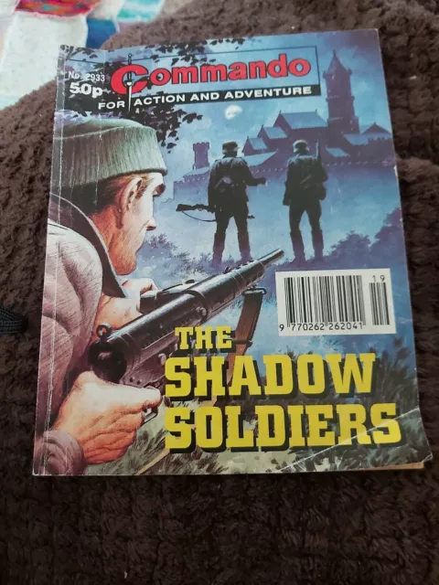 Commando comic  THE SHADOW SOLDIERS NO 2933