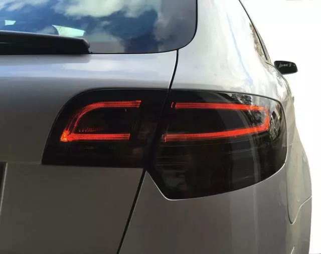 Original Litec LED Rückleuchten Set Schwarz Smoke für Audi A3 8P Sportback  03-08