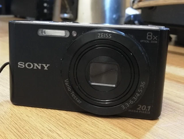 Sony W830 Compact Digital Camera cybershot - Black