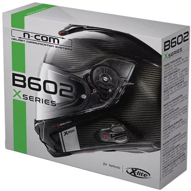 Interphone x-Lite N-Com B602 X Bluetooth Kit for 1 Helmet Black