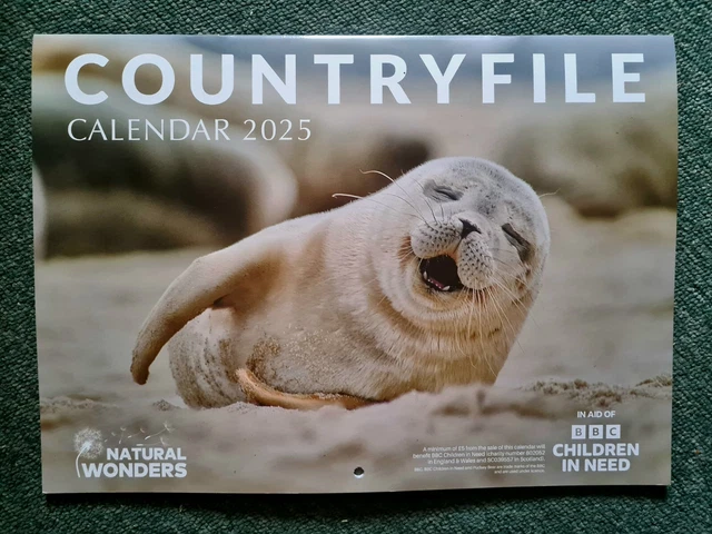 COUNTRYFILE CALENDAR 2025 Natural Wonders New condition RM Tracked 24 ...