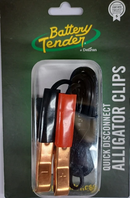 Battery Tender Alligator Clip Accessory Cable for Battery Tender Battery... Battery Tender Alligator Clip Accessory Cable for Battery Tender Battery...