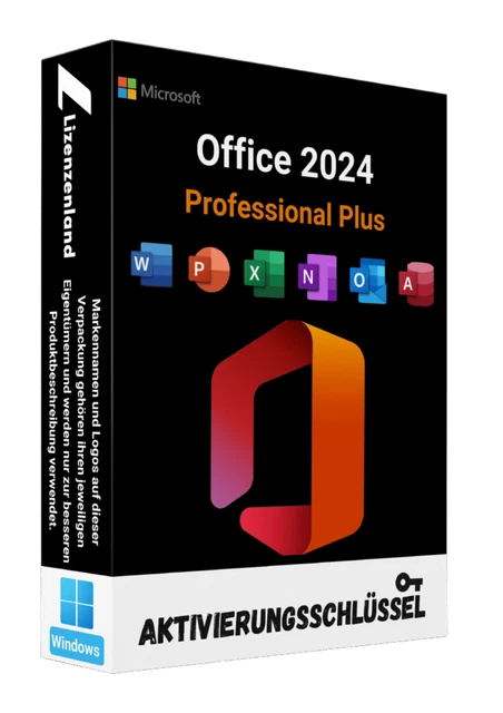 MICROSOFT OFFICE 2024 Professional Plus 1 PC | Vollversion | Windows ...