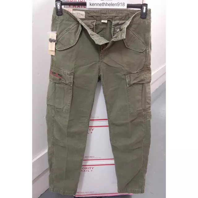 Denim & Supply Ralph Lauren Field Cargo Pant Olive Green Mens Size 31X32 3