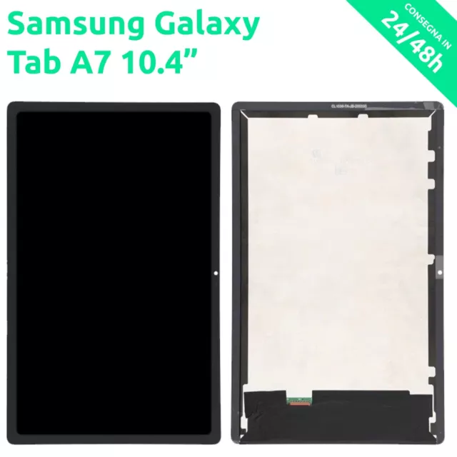 Display Lcd Samsung Galaxy Tab A7 10.4" Sm-T500 T505 Schermo Touch Screen Vetro