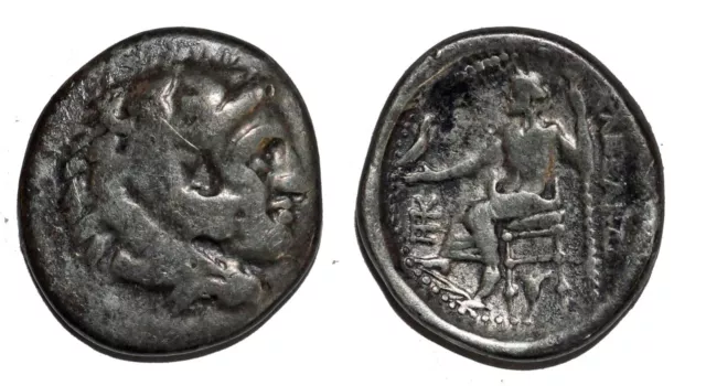 MACÉDOINE - ALEXANDRE III LE GRAND Drachme 332-323 AC Sardes, Lydie