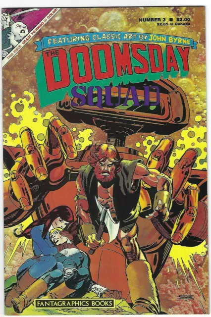 Doomsday Squad 3 Fantagraphics (1986) 1st App Usagi Yojimbo in Colour Stan Sakai