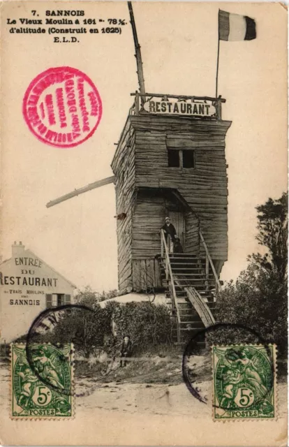 CPA SANNOIS - Le Vieux Moulin a 161* 78% d'altitude (Construit en 1625 (350137)