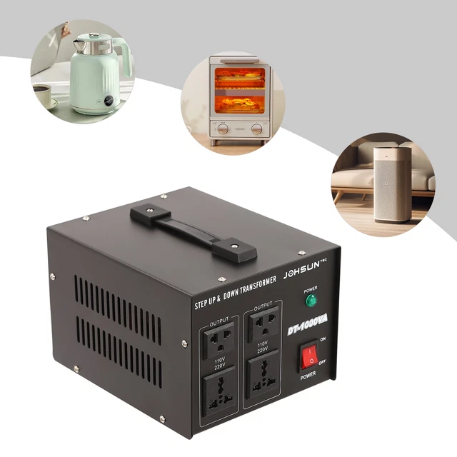 Transformateur Convertisseur De Tension 70W - 110V-120V / 220V-240V - Neuf
