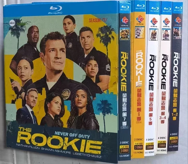 THE ROOKIE SEASON 1-7 (2025) Series 16-Discs New Box Set $125.43 ...