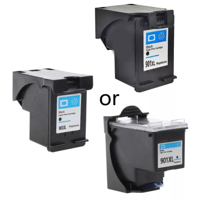 Remanufactured Ink Cartridge for HP 901XL 901 XL Black Tri-Color Ink Cartridge