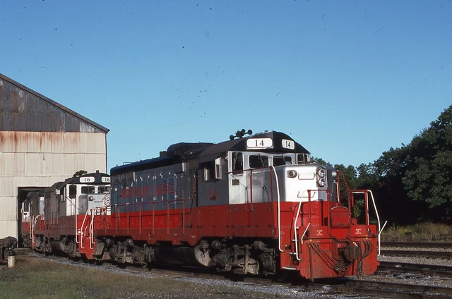 Duplicate  Train Slide Mountain Laurel GP-7 #14 09/1992 Brookville PA