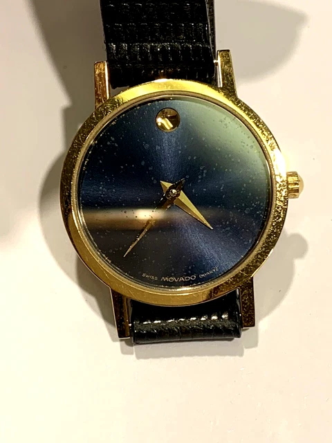 Movado Blue Dial Museum Watch 87 A1.832.1