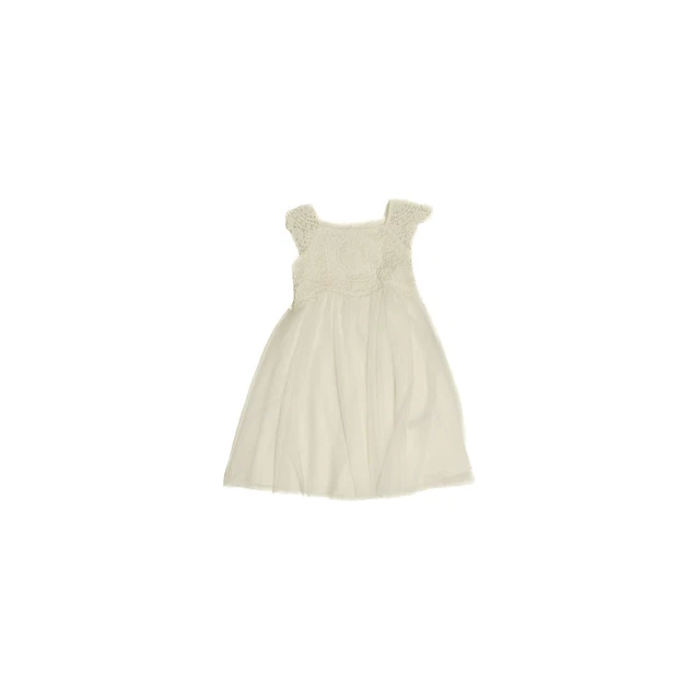 MONSOON GIRLS DRESS Baby ianthe dress white size 2 3 years 15.49