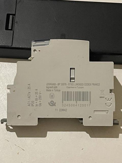 LEGRAND 2L CONTACTEUR Domestique Silencieux avec Commande Manuelle ...