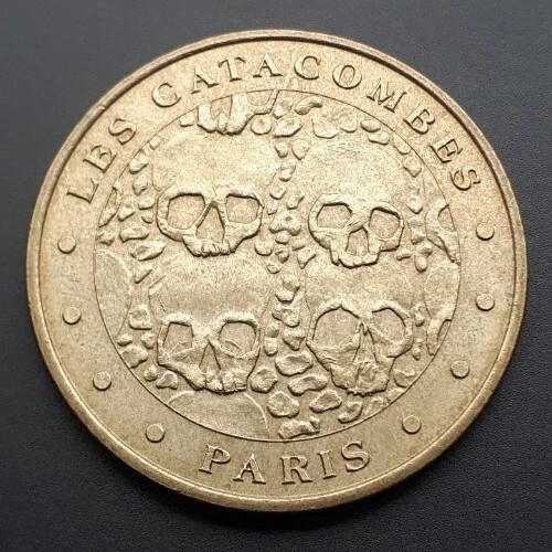 Monnaie de Paris - Les Catacombes 1999 Jeton Touristique Médaille MDP