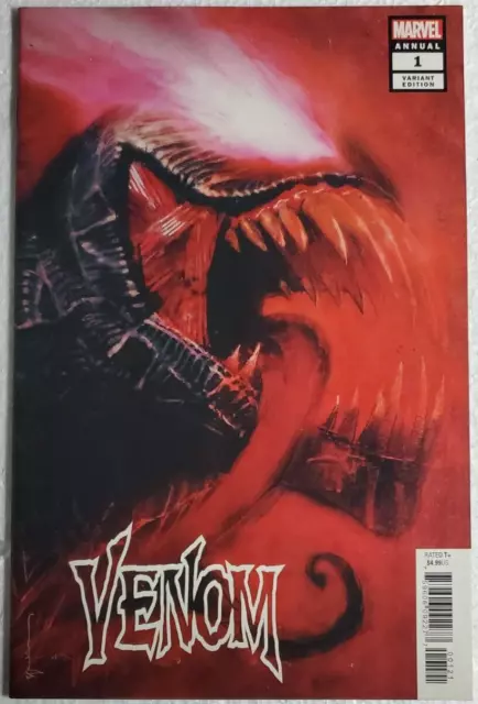 Venom Annual #1 Bill Sienkiewicz Variant Cover Marvel 2018