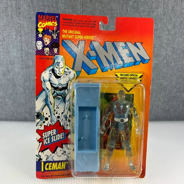 Marvel Comics The Uncanny X-Men Iceman 1993 ToyBiz Vintage Action Figure