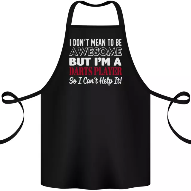 Grembiule cotone I Dont Mean to Be Darts Player 100% biologico