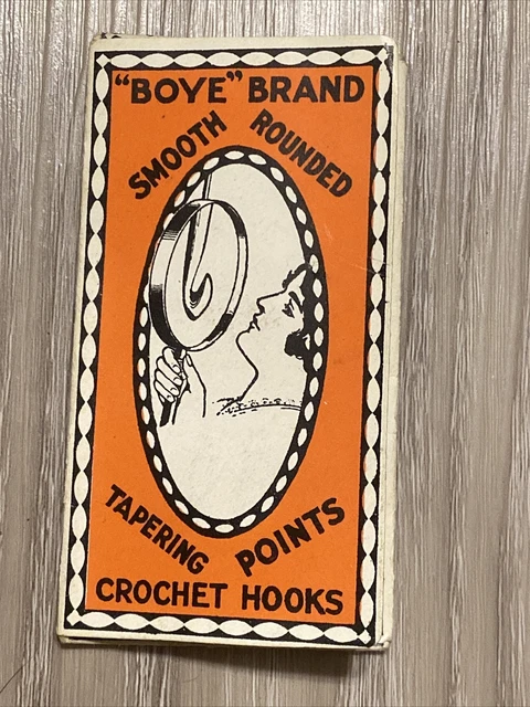 Antique Boye Brand Darning Needles Vtg 7 Needles