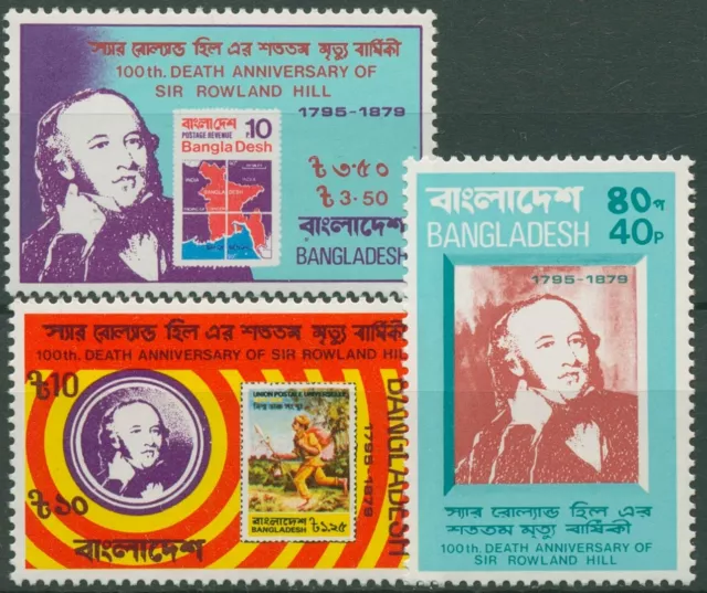 Bangladesch 1979 Postmeister Rowland Hill 123/25 postfrisch