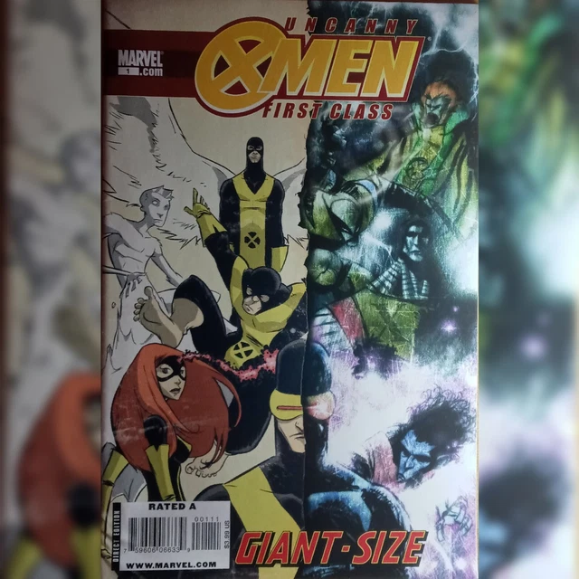 2009 Marvel Uncanny X-Men First Class Giant-Size Special 1 Skottie Young Cover
