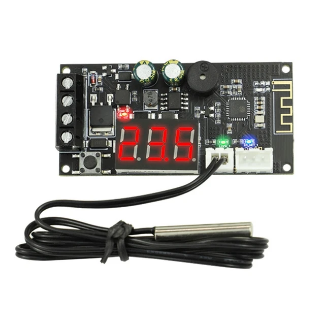 Termostato Digitale LCD DC 6-30V - Controllo Temperatura -50°C A 110°C Con Sonda Impermeabile - Foto 9