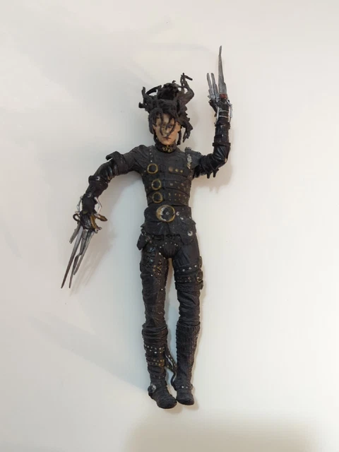 2000 Edward Scissorhands Johnny Depp 7" Action Figure Movie Maniacs McFarlane