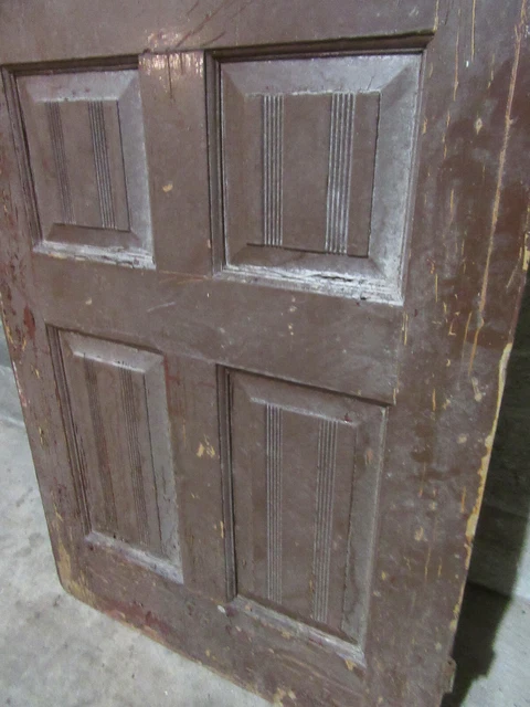 ~ Antique Pantry Door Glass Top ~ 28 X 89.5 ~ Architectural Salvage 4